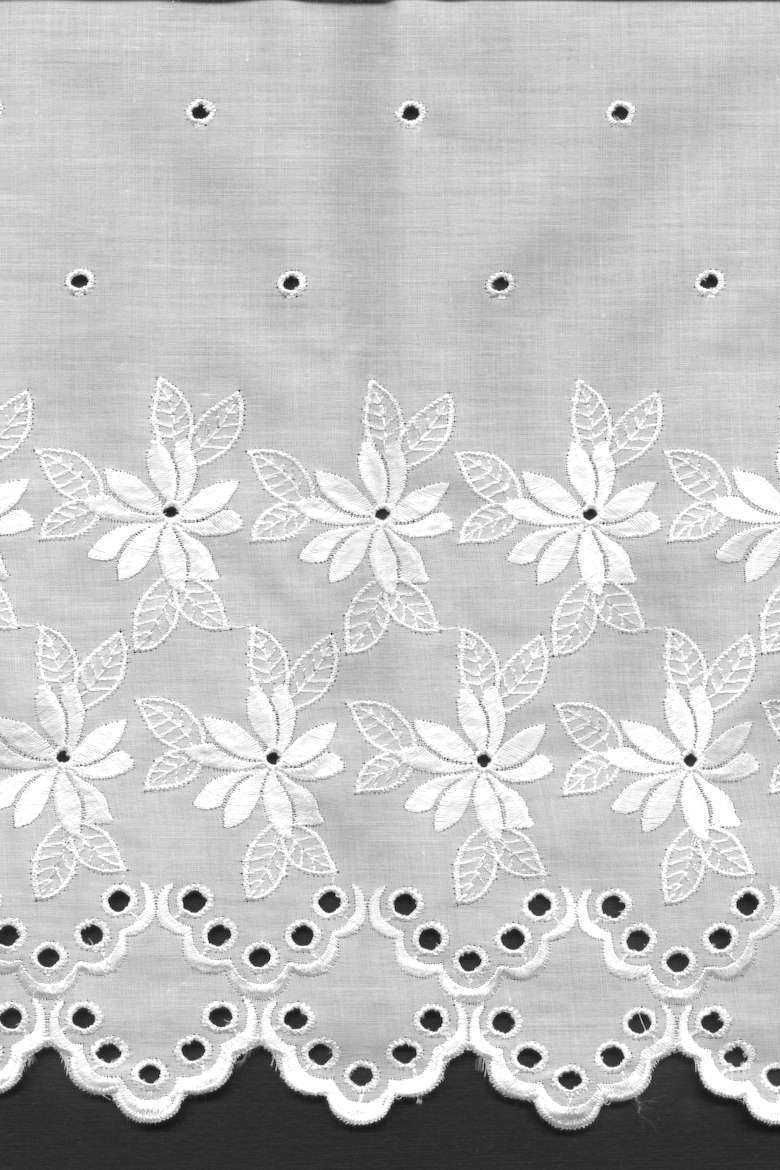 Cutwork embroidery fabric