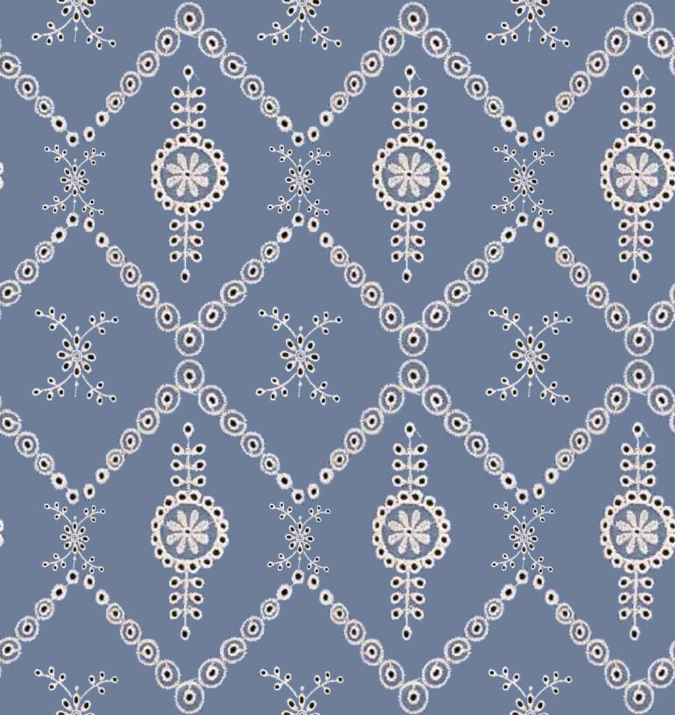 Schiffli embroidery fabric