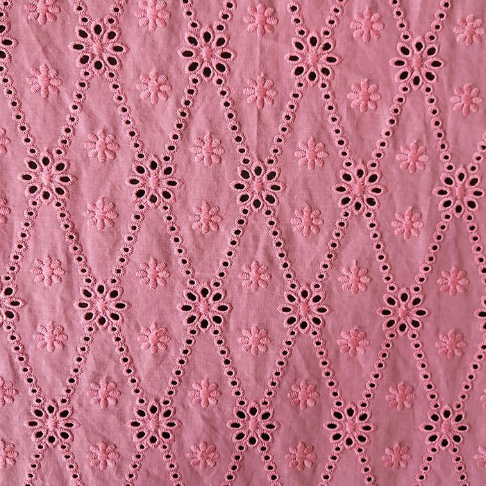 Floral embroidery detail
